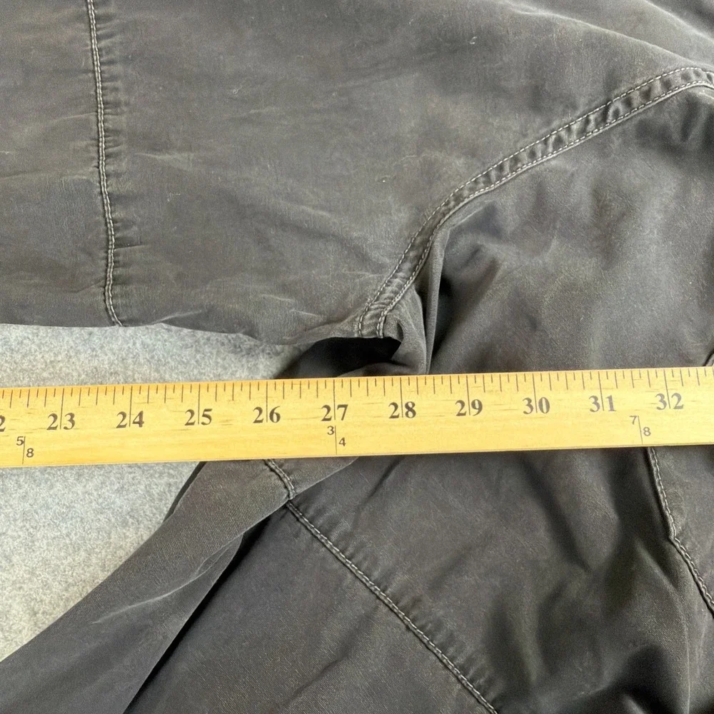 Billabong Vintage Black Cargo Pants Skate Surf Y2K Gorpcore Cotton Mens Size 34
